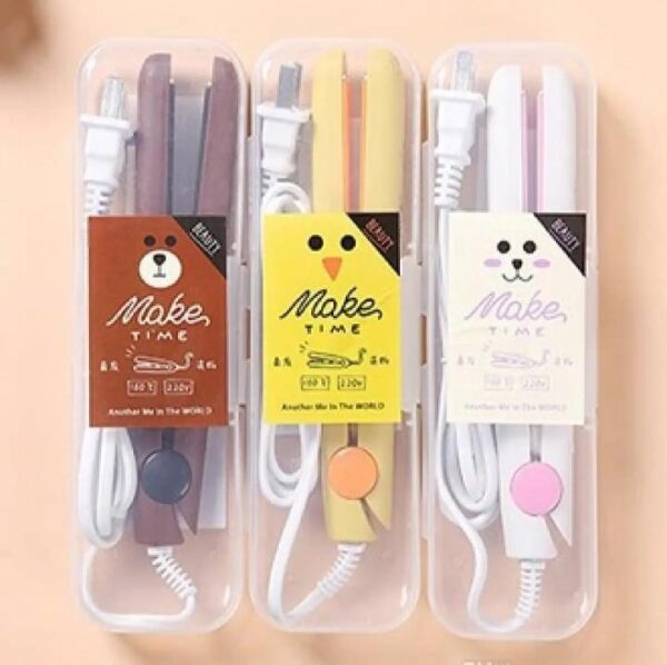 Customized Logo Hair Straightener Fast Heating Straight Splint Portable Travel Mini Hair Straighteners Iron